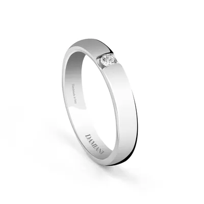 Platinum wedding band, 2,70 mm. | DAMIANI