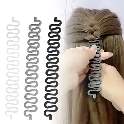 Прически с плетением на средние волосы - красивые фото