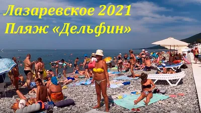 Пляж \"Дельфин\" в августе 2021.🌴ЛАЗАРЕВСКОЕ СЕГОДНЯ🌴СОЧИ. - YouTube