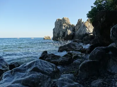 Гурзуф и его пляжи одно из популярных мест в Крыму. Показываю обстановку на  берегу и море | Kokin Shop - Магазин ММ2 | Дзен