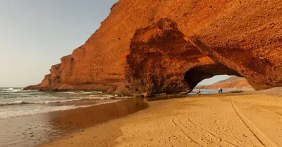 Пляж Легзира Сиди Ивни Сусьсмассадраа Марокко — стоковые фотографии и  другие картинки Legzira - Legzira, Атлантический океан, Африка - iStock