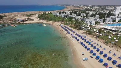 Пляж Пернера (Айя-Напа, Кипр) • Туристический Путеводитель