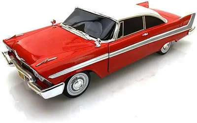Greenlight Collectibles - Christine 1:24 scale 1958 Plymouth Fury \"Evil  Version\" die-cast Vehicle #GLC-84082
