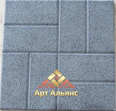 Тротуарная плитка 8 кирпичей 400х400х50 мм желтая, цена в Санкт-Петербурге  от компании СК СТАРКОМ