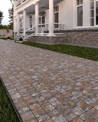 Форма для тротуарной плитки Аллея малая (35х22х4 см)
