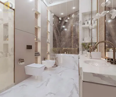 Мраморная плитка в ванной: 64 фотоидеи оформления интерьера | ivd.ru