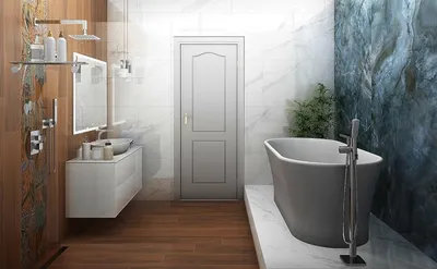 Идеи использования плитки для маленькой ванной комнаты