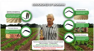 Плоскорез Фокина большой RUSSIA, деревянный черенок, 62292, 120 * 875 мм  купить по низким ценам в интернет-магазине Uzum