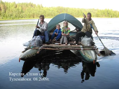 Плот своими руками