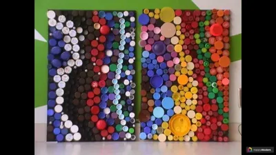 Поделки из пробок от пластиковых бутылок: 48 оригинальных декора - YouTube