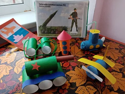 Военные поделки своими руками (150 фото): учимся делать тематические военные  поделки в школу и детский садик