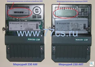 Меркурий 230. Технические характеристики и модификации.