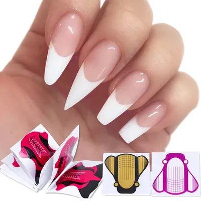 Blacknails Нижние формы для наращивания и моделировани ногтей Подкова.