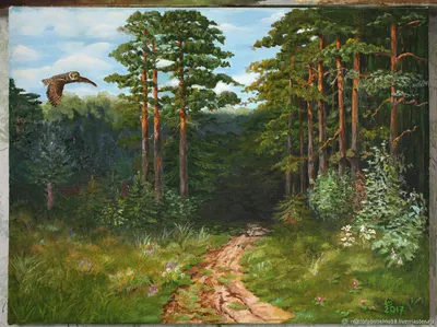 Почему картина \"Утро в сосновом лесу\" так называется?» — Яндекс Кью