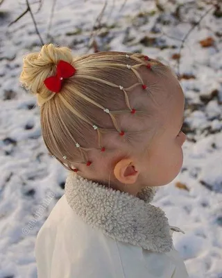 Чудная прическа! | Волосы младенца, Стрижки для девочек, Дизайн волос