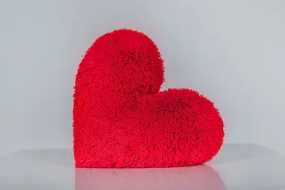 ᐉ Игрушка мягкая Yarokuz подушка Сердце 30 см Красный
