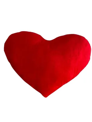 Декоративная подушка сердце \"Красная\", 40 см: продажа, цена в Алматы.  Декоративные подушки от \"HomeFamily\" - 104658577