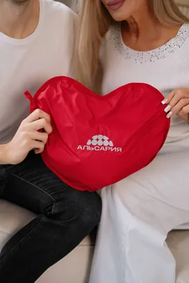 Подушка сердце «Единорог», двусторонние пайетки, цвет красный | AliExpress