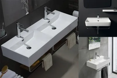 Duravit L-Cube Умывальник мебельный с подвесной тумбочкой c-bonded в  комплекте без отверстий под смеситель 1200 x 480 мм белый белый LC6929N2222  купить в Москве