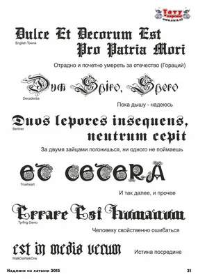 Татуировки на латыни и их значения - все, что нужно знать - tattopic.ru