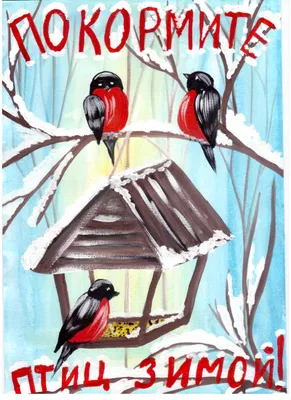 Покормите птиц зимой!\" | МБУК \"Гуманитарный центр - библиотека имени семьи  Полевых\"