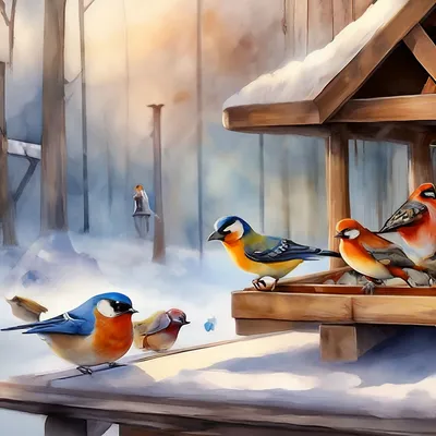 Покормите птиц зимой» | 13.11.2023 | Омск - БезФормата