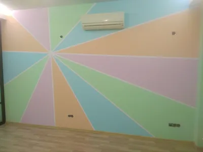 Покраска стен в детском саду - 58 фото