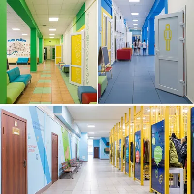 Покраска стен и потолков в школе, детских и учебных заведений в Москве