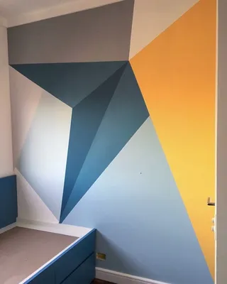 Краска для стен в детской комнате - 67 фото