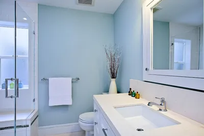 Чем покрасить стены в ванной комнате? | КраскиНаДом | Дзен