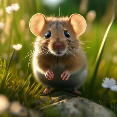 Полевая мышь …. милая полевая мышь …» — создано в Шедевруме
