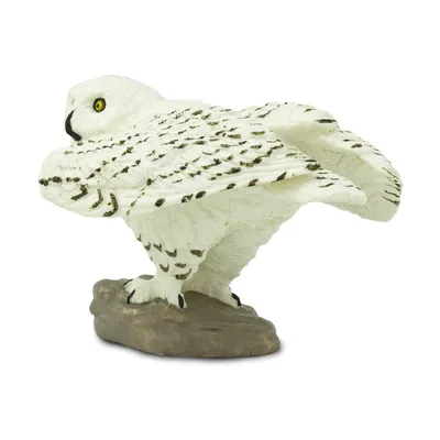 Купить фигурка птицы Safari Ltd Полярная сова, цены в Москве на Мегамаркет