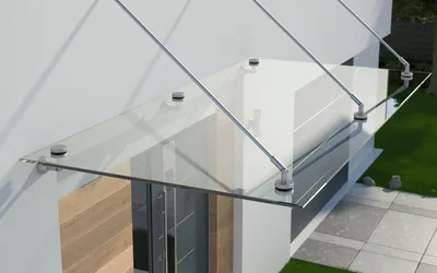 Крыльцо из поликарбоната в частном доме | Дизайн интерьера