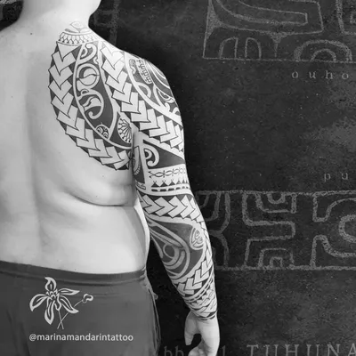 Татуировка Полинезия: фото тату, значение, эскизы