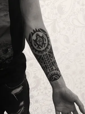 Полинезийская татуировка - эскизы, значение полинезия тату