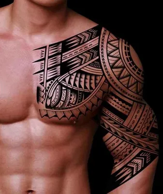 Тату полинезия - значение и особенности тату стиля. Эскизы и фото полинезия  тату
