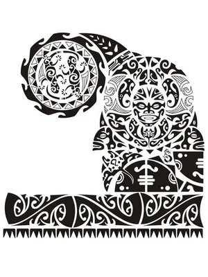 Краткая история возникновения татуировок в Полинезии (подборка наколок)