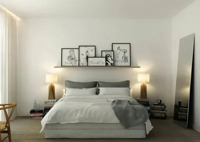 Идеи для оформления стены над кроватью
