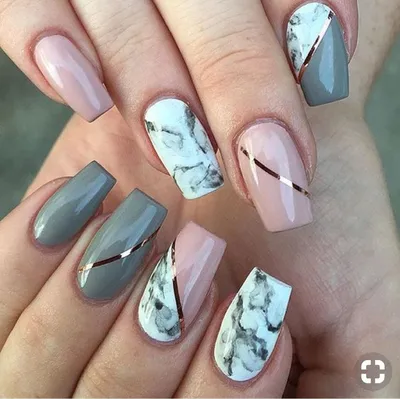 Nails by Chernetsova | Весенний маникюр / Дизайн леденцы / Полосатые ногти  | Дзен