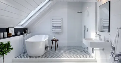 Как правильно установить полотенцесушитель в ванной - строительные и  отделочные материалы в ТД «Олимп»