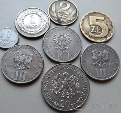 Монеты Польши разных годов - «VIOLITY»