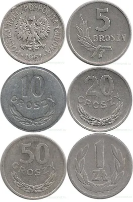 Польские монеты времен 1918-1939 годов