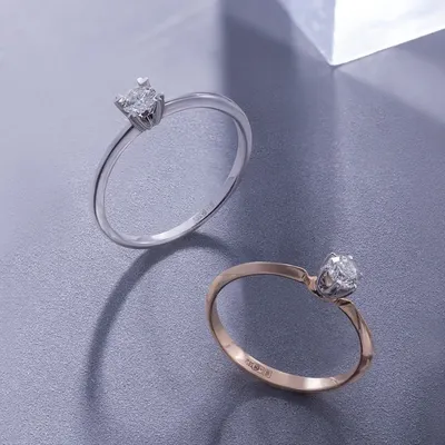 Помолвочные кольца с бриллиантами ⋆ Bon Diamond