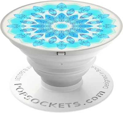 Popsockets Grip with Swappable Top for Cell Phones, PopGrip Opal Glow -  Walmart.com