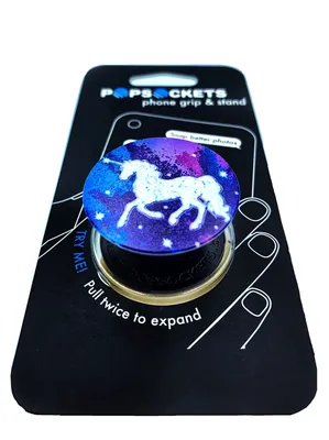 Popsockets Grip with Swappable Top for Cell Phones, PopGrip Rainbow Nirvana  - Walmart.com