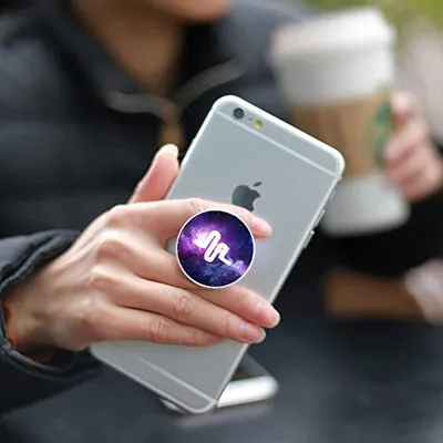 POPSOCKET попсокет для телефона прямоугольный с кольцом сиреневый |  akstel.ru