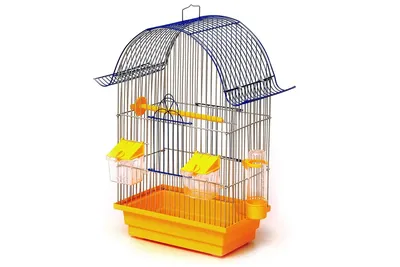 Клетка для попугаев «Фиона» 3 яруса — Зоомагазин Кукусик