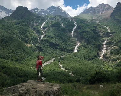 Дигорское ущелье.База отдыха Порог неба. | Турбаза Порог Неба | Фотопланета