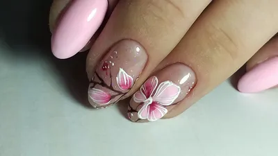 Lesson 1. Watercolor on nails - YouTube