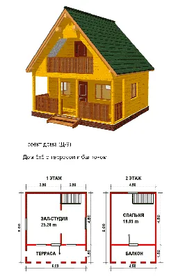 Дачные домики своими руками (проекты, фото): это вам под силу -  HappyModern.RU